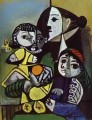 Francoise Claude y Paloma 1951 cubismo Pablo Picasso